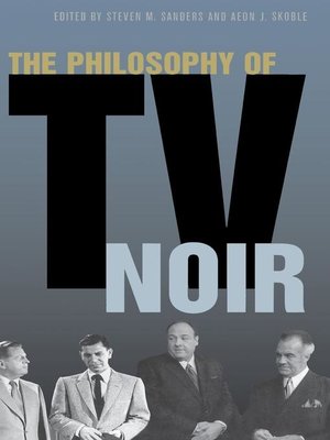 cover image of The Philosophy of TV Noir